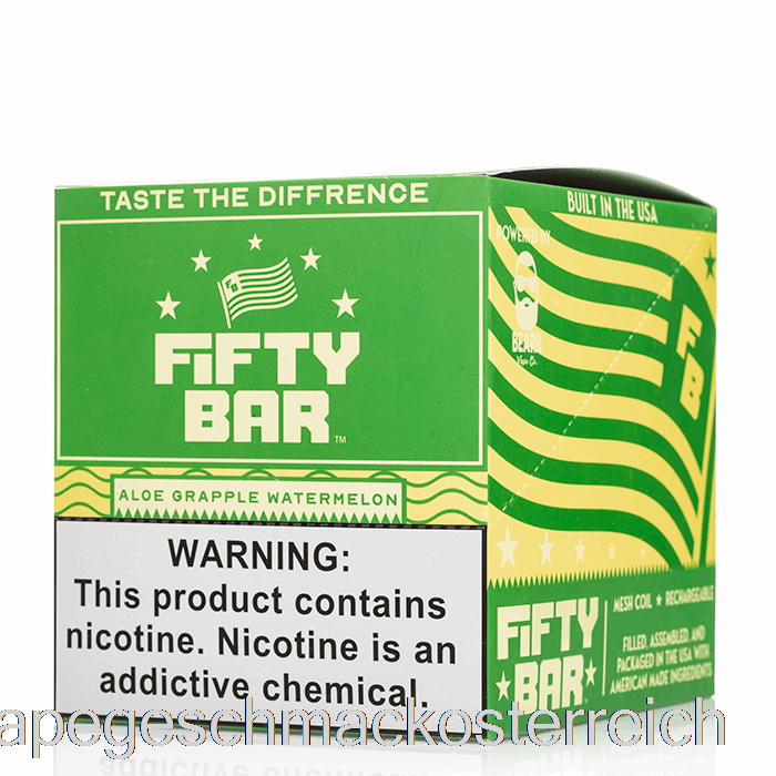 [10er-Pack] Fifty Bar 6500 Einweg-Vape-Geschmack
